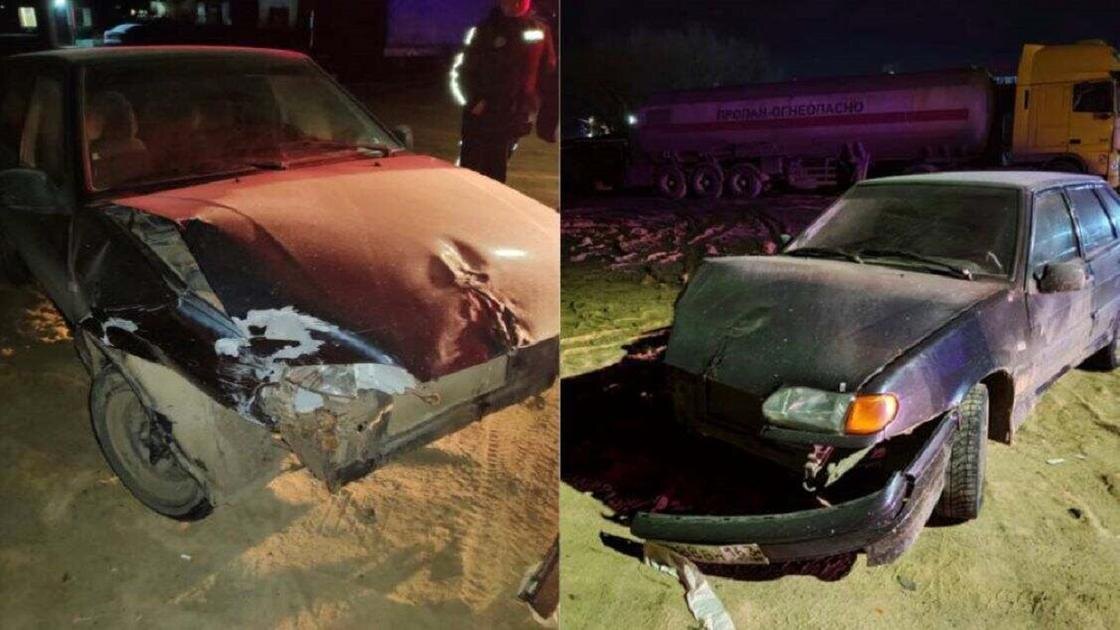    Автомобиль попал в аварию:polisia.kz