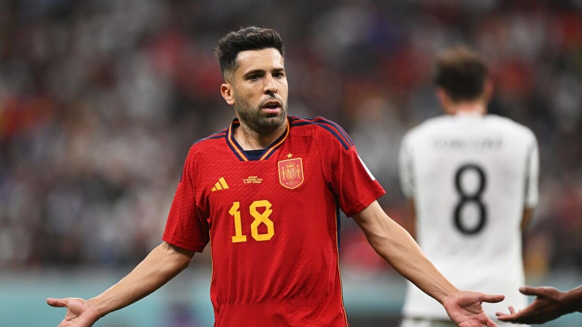    Защитник сборной Испании Жорди Альба© РИА Новости / Григорий Сысоев