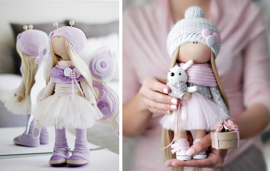 Кукла большеножка своими руками с производителем Pugovka Doll