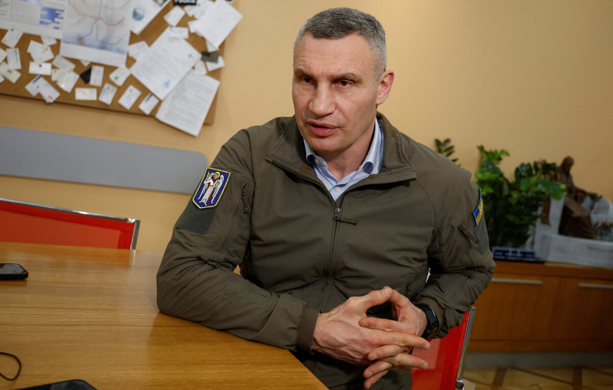    Мэр Киева Виталий Кличко  REUTERS/Valentyn Ogirenko