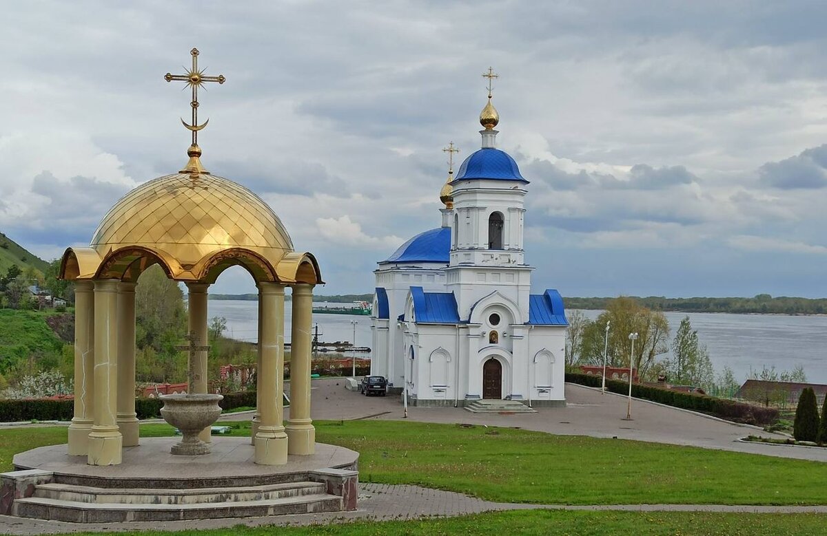 Свято-Богородичный Казанский мужской монастырь в селе Винновка Самарская область. Из личного архива автора канала