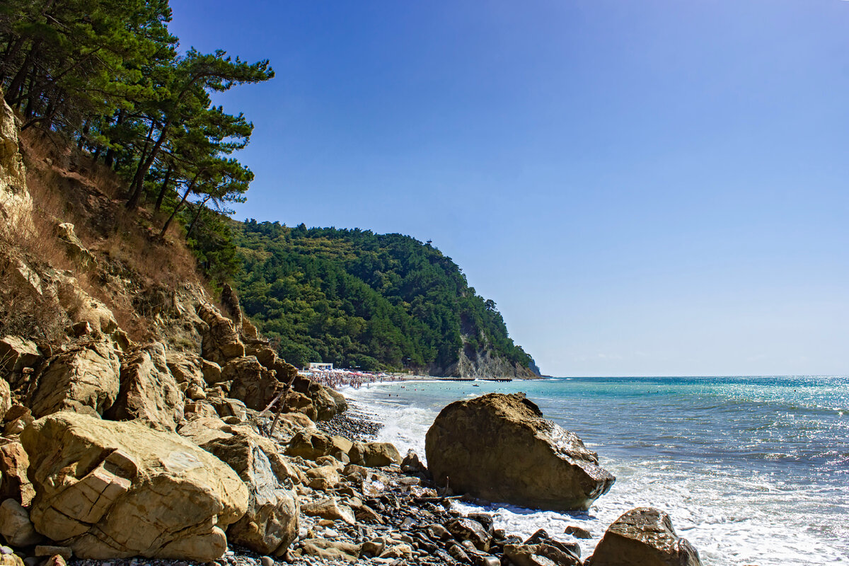 Побережье у Прасковеевки 