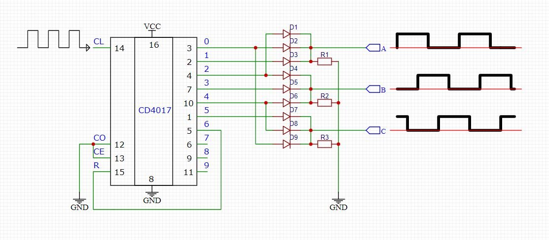 3х фазный драйвер для бесколлекторных двигателей