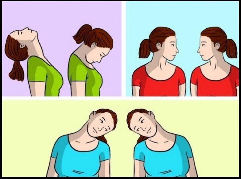 Упражнения для шеи