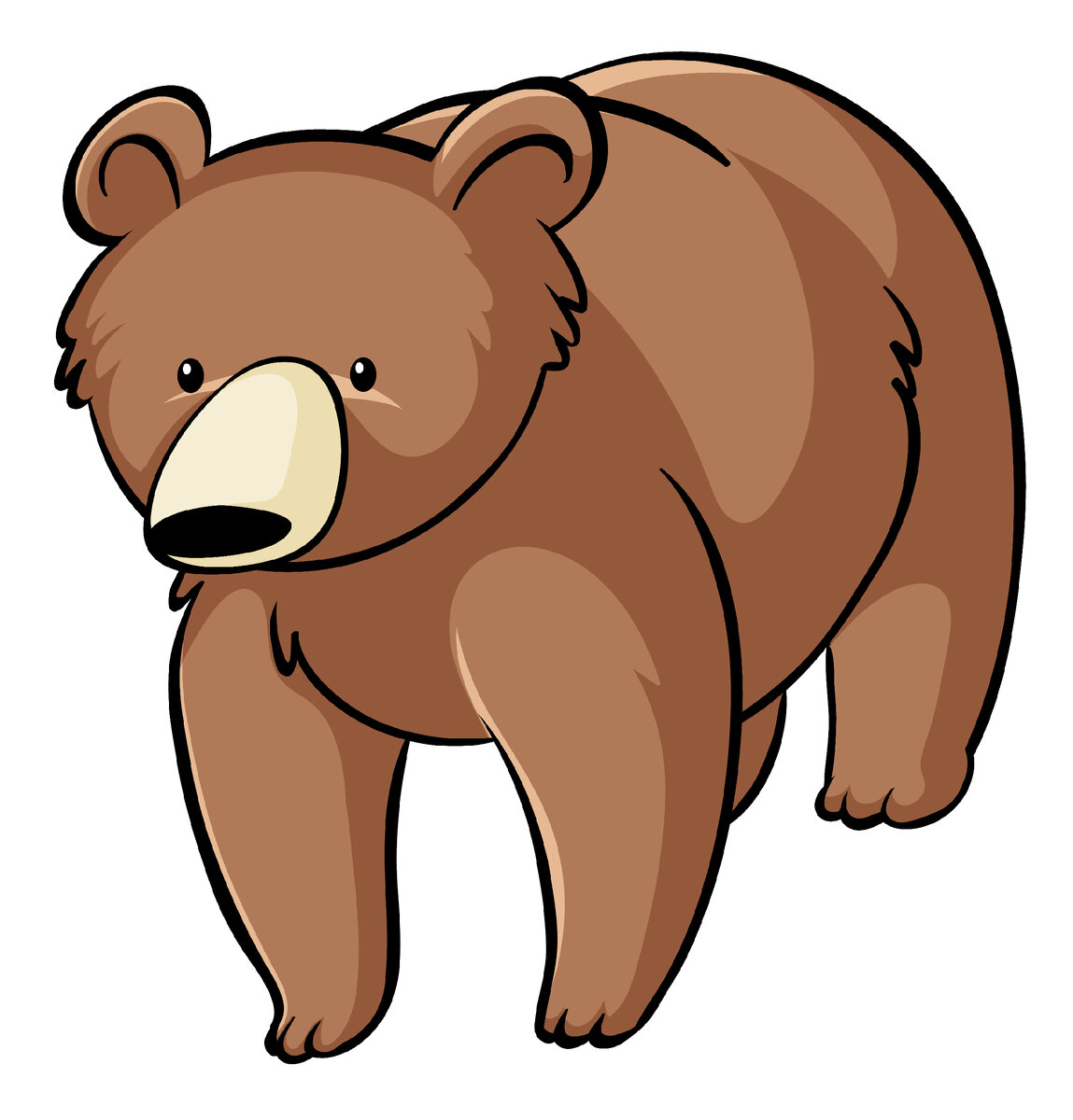 https://www.freepik.com/free-vector/grizzly-bear-white-background_6609205.htm / Image by brgfx</a> on Freepik