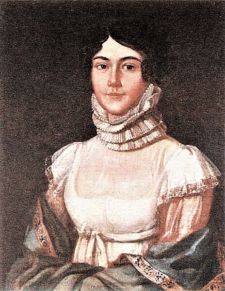 Мария Михайловна Лермонтова, урожд. Арсеньева (1795–1817 гг.), мать русского поэта М.Ю. Лермонтова. http://vivatfomenko.narod.ru/lib/lermontov_2.jpg