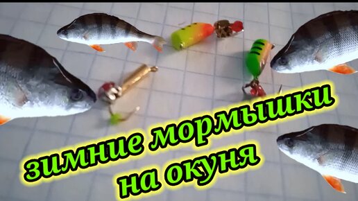 Зимние мормышки на окуня – выбор модели и изготовление своими руками