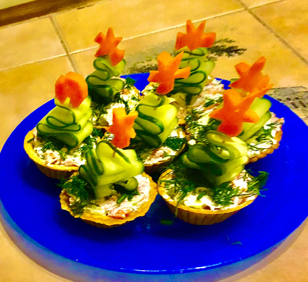 Тарталетки (личное фото автора)