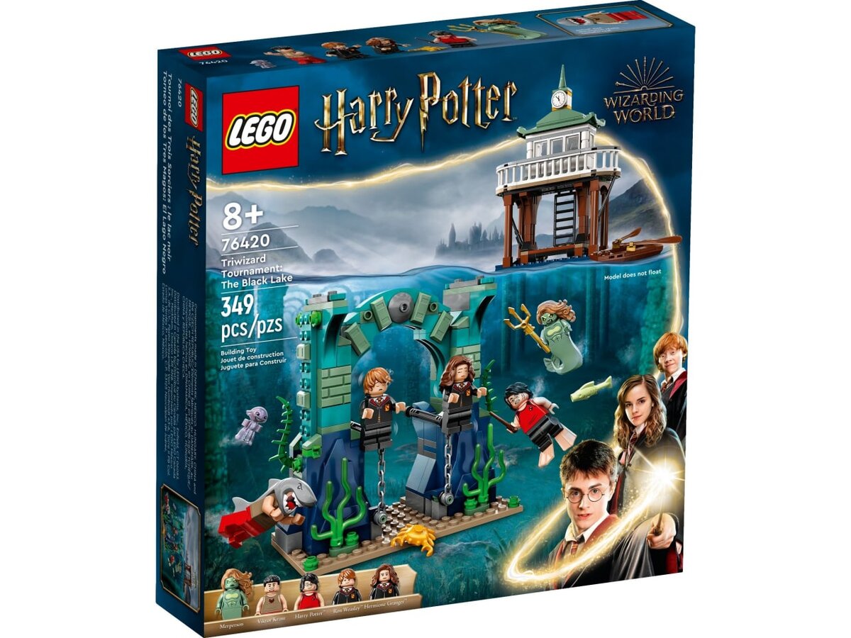 76420: Испытание на Чёрном Озере — 349 деталей, $44,99 