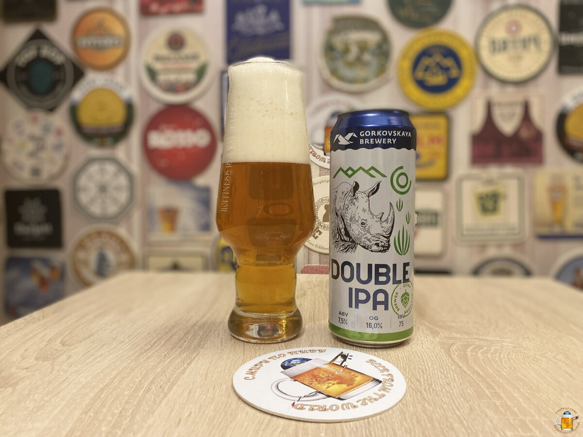 Обзор пива Double IPA от Горьковской пивоварни