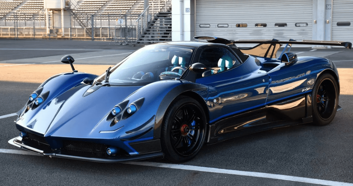 Pagani Zonda f РІС‹С…Р»РѕРї