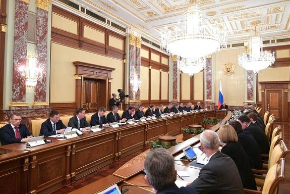    Совещание под руководством Михаила Мишустина. Фото: Global Look Press