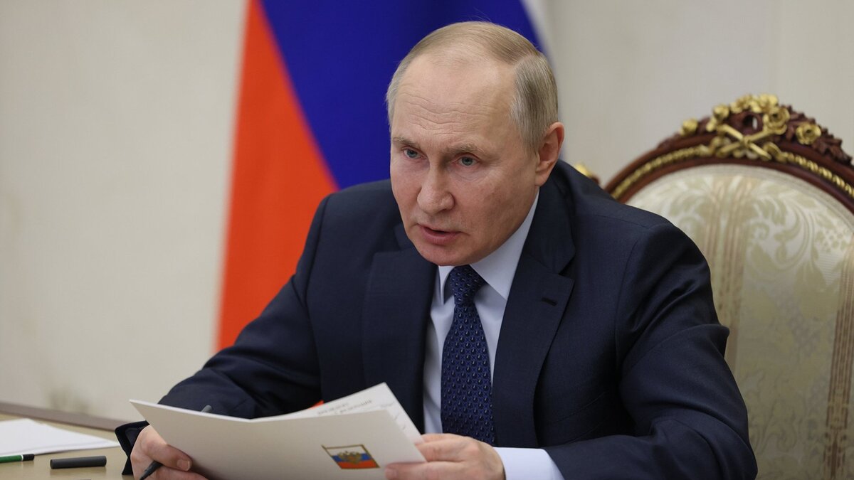    Президент РФ В. Путин провел заседание Совета по развитию гражданского общества и правам человека© POOL