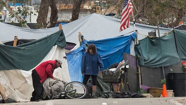 Нищета "золотого миллиарда"...
