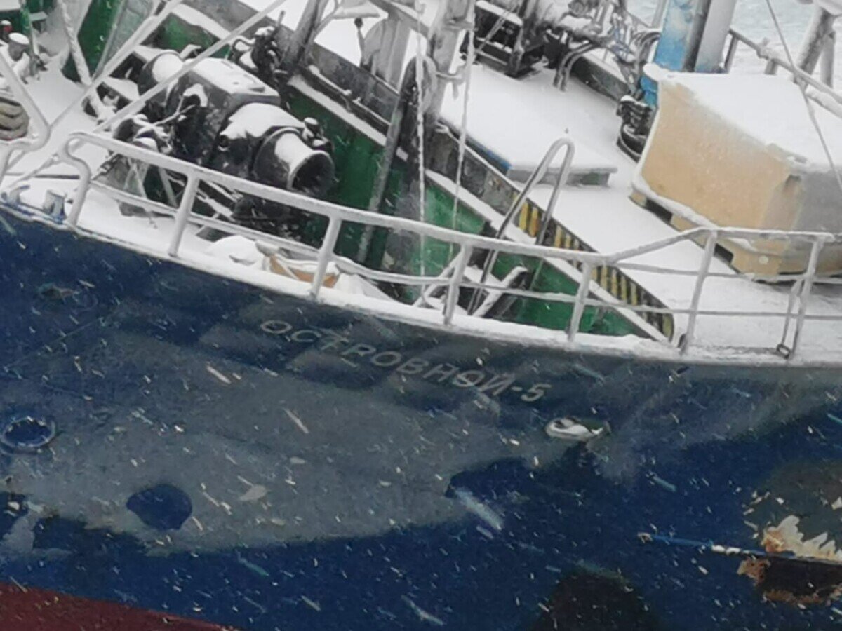 Штормы в декабре — обычное дело на Курилах 