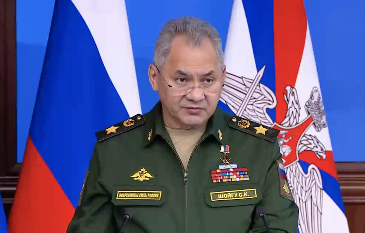    Министр обороны РФ Сергей Шойгу  ТАСС/Ruptly