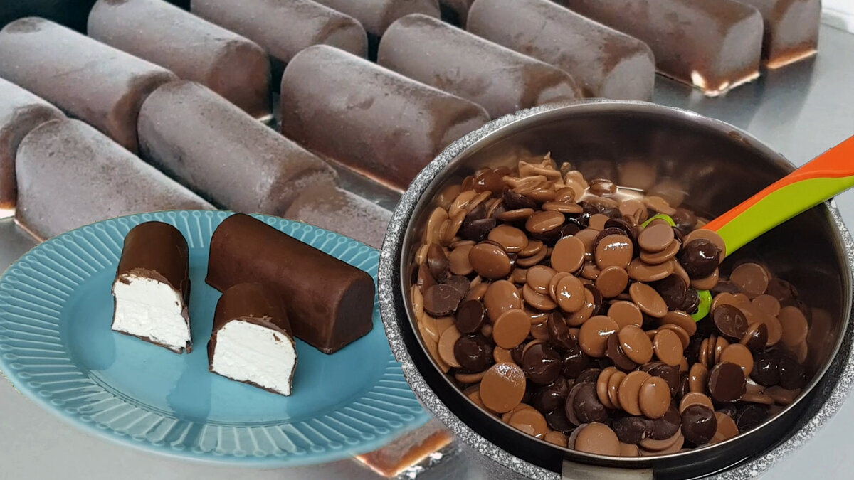 Творожный сырок в шоколаде в домашних условиях