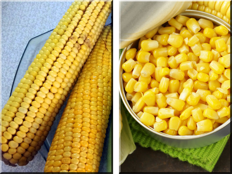 Летом свежесваренная, зимой консервированная.