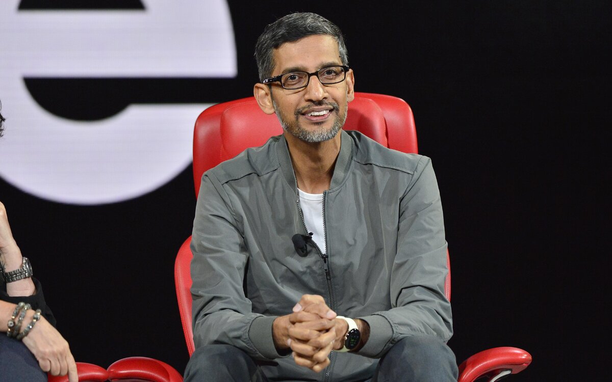    Глава Google Сундар ПичаиJerod Harris / Getty Images