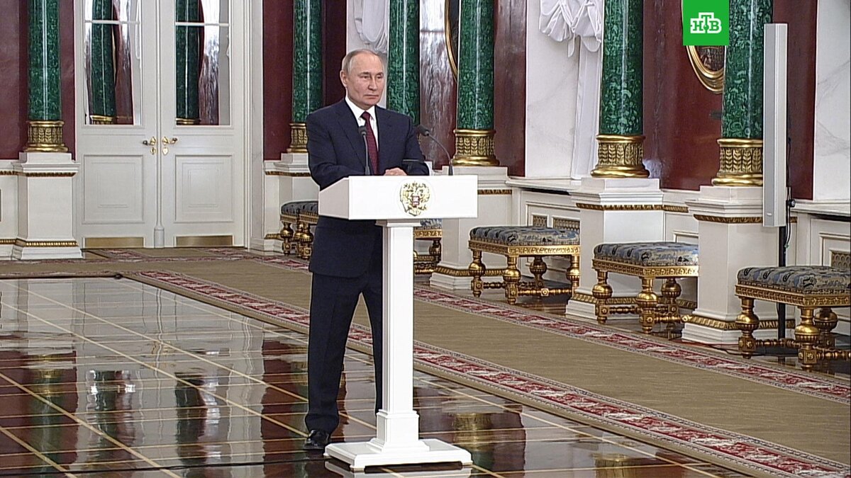    Брифинг Владимира Путина