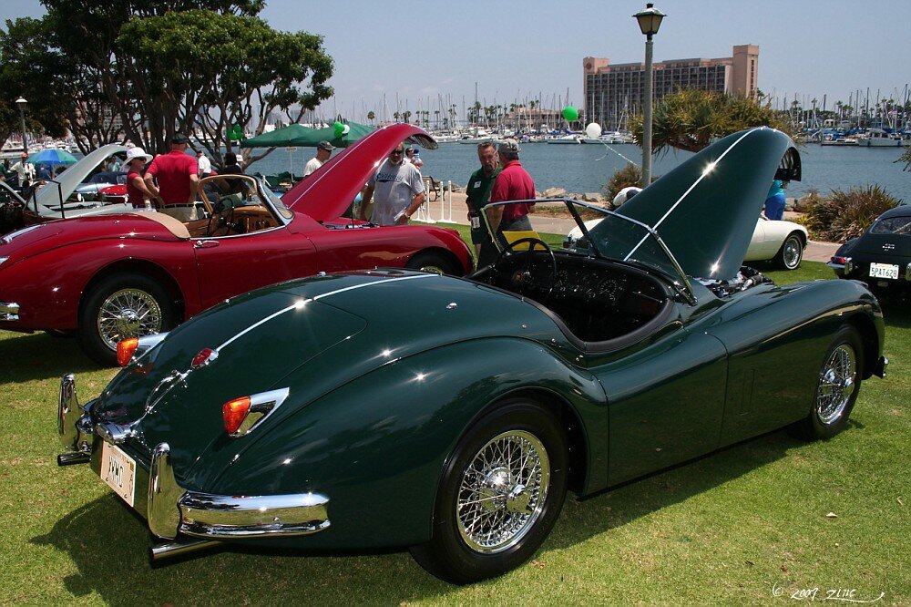 Jaguar xk140 1954