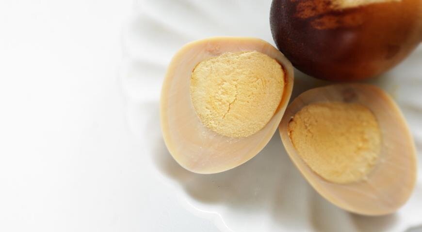 Копченые  яйца