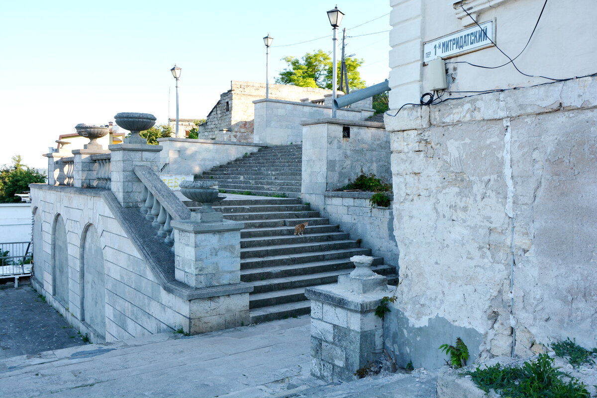 Лестница в керчи фото