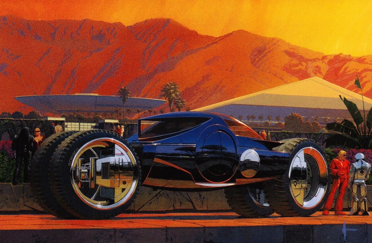 Syd Mead cars