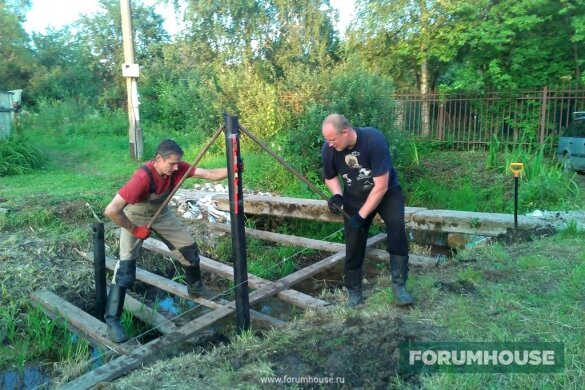 Видео винтовые сваи и подъем домов