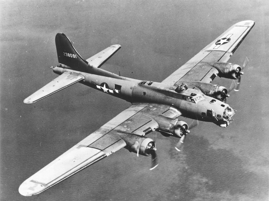 Boeing B-17 Flying Fortress. Фото: Public domain