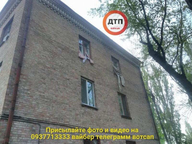 Фото с места взрыва