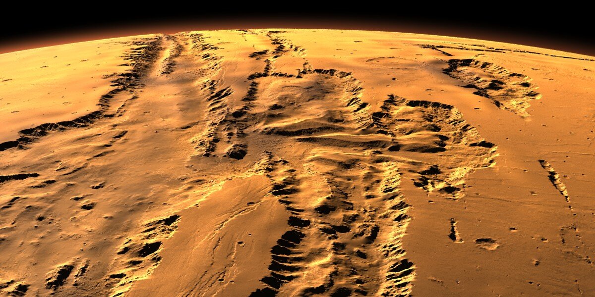 Планета марс фото из космоса реальное