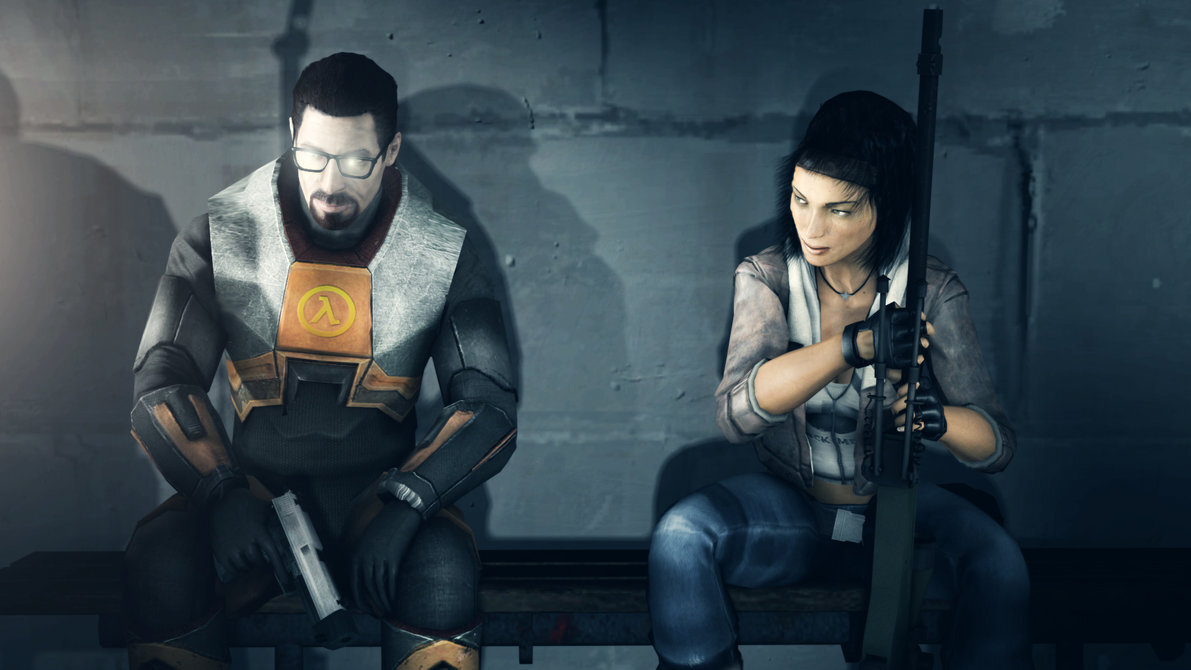 Когда вышел half life 2. Half-Life 2. Half a Life. Half Life Alyx.