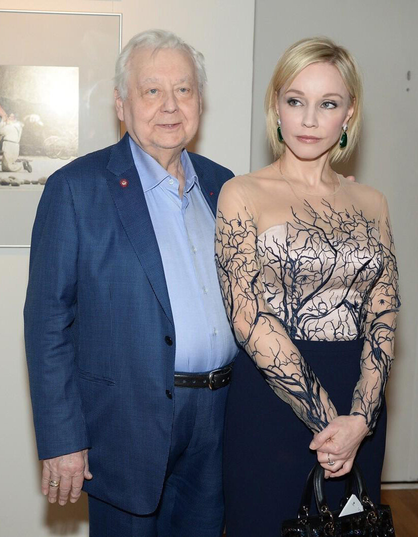                                    Олег Табаков и Марина Зудина