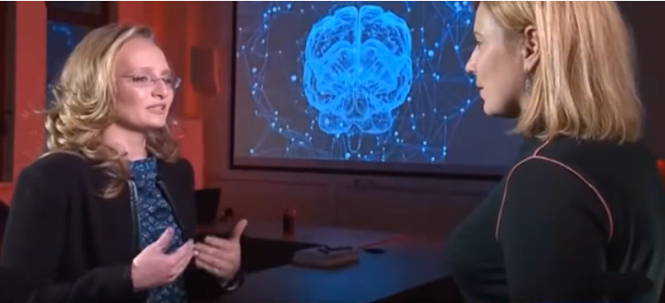 Тихонова в эфире программы «Вести»