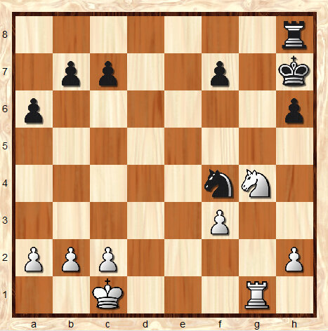 Ход белых. Поставьте мат в один ход.