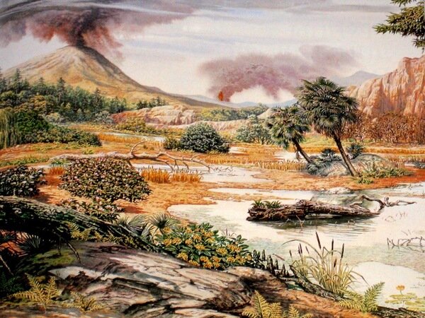   Часто, когда говорят про вымирание динозавров, упускают факт того, что к знаменитому падению чиксулубского метеорита динозавры уже доживали свой век.