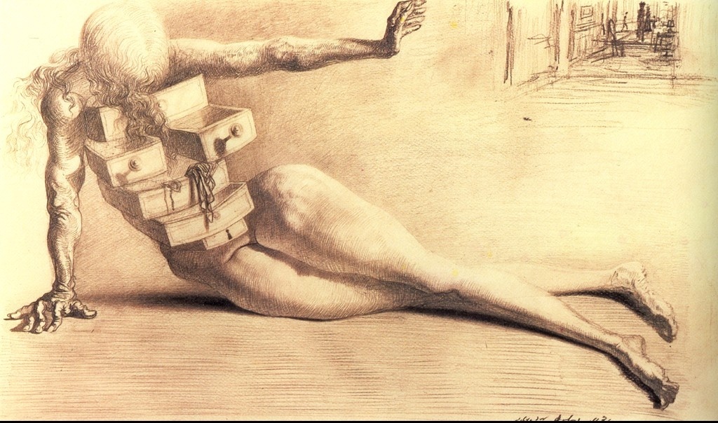 Сальвадор Дали "Город Ящиков"