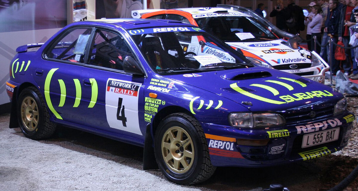 Subaru 22b Rally