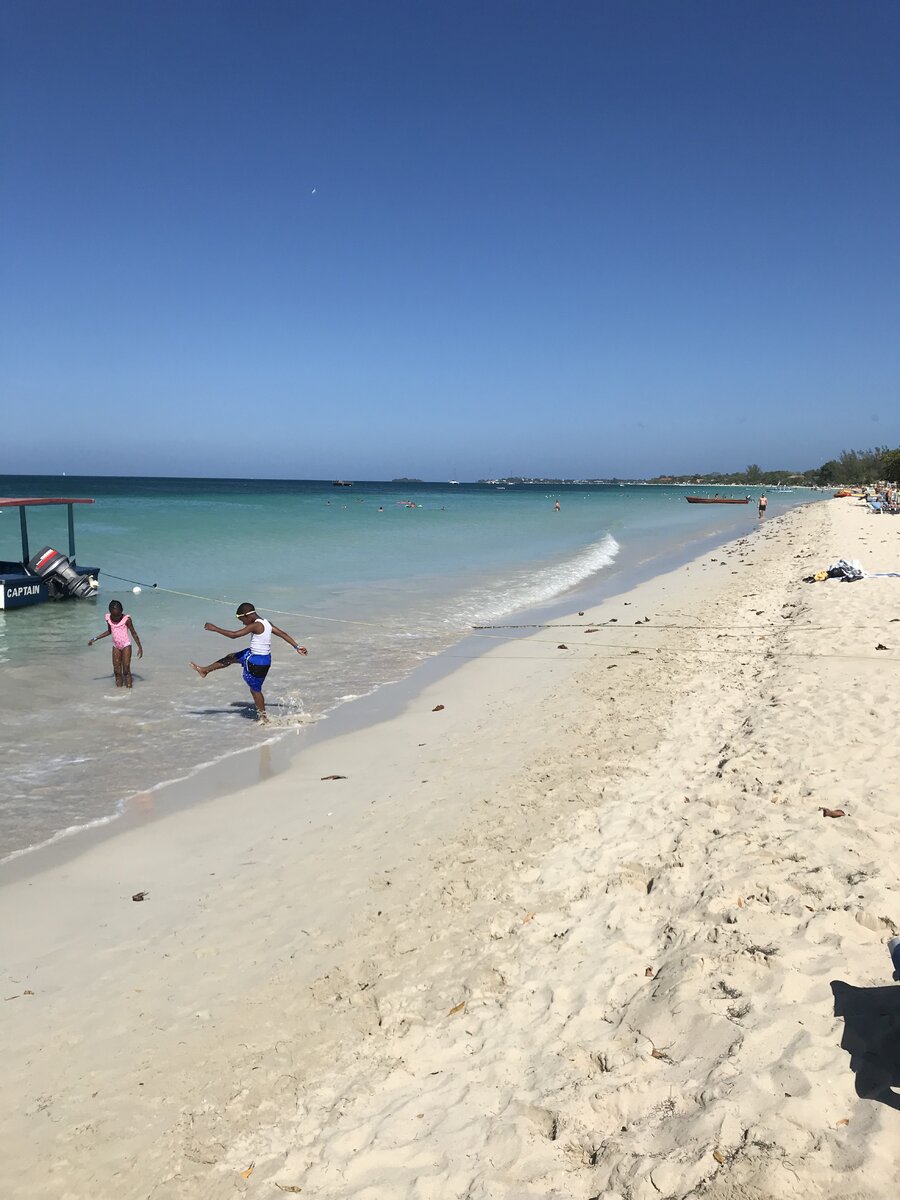 Ямайка, 7-мильный пляж около Негрила.