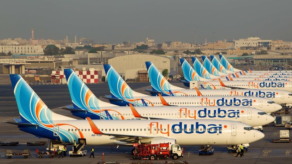Cамолёты Fly dubai