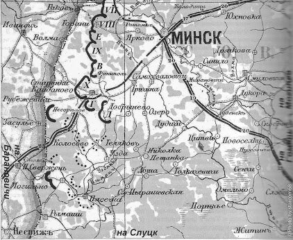 Полоцкий укрепрайон карта дотов