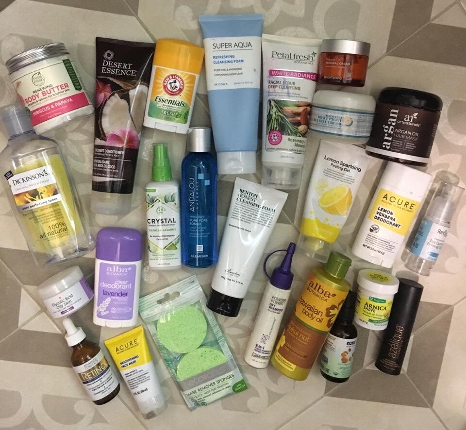 Небольшая часть моих покупок на iHerb