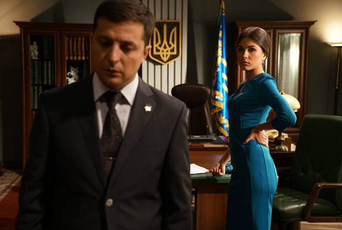 Кадр из фильма "Слуга народа - 2".