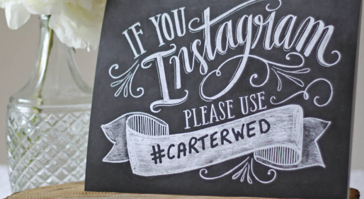 Не делайте сложные хештеги, чтобы гостям было проще его использовать