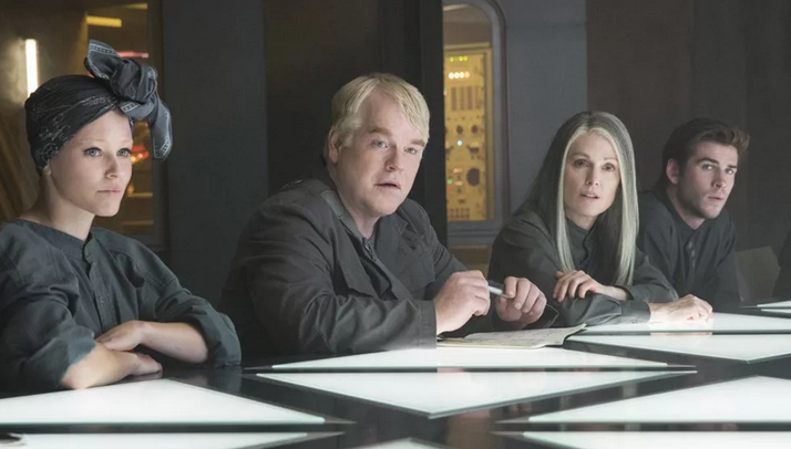 Кадр из фильма Голодные Игры.