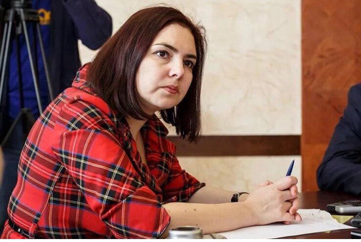 Ира Алашкевич , руководительница пресс службы губернатора