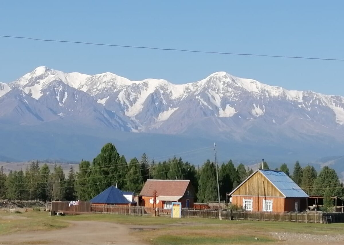 село Курай, Алтай, 2019