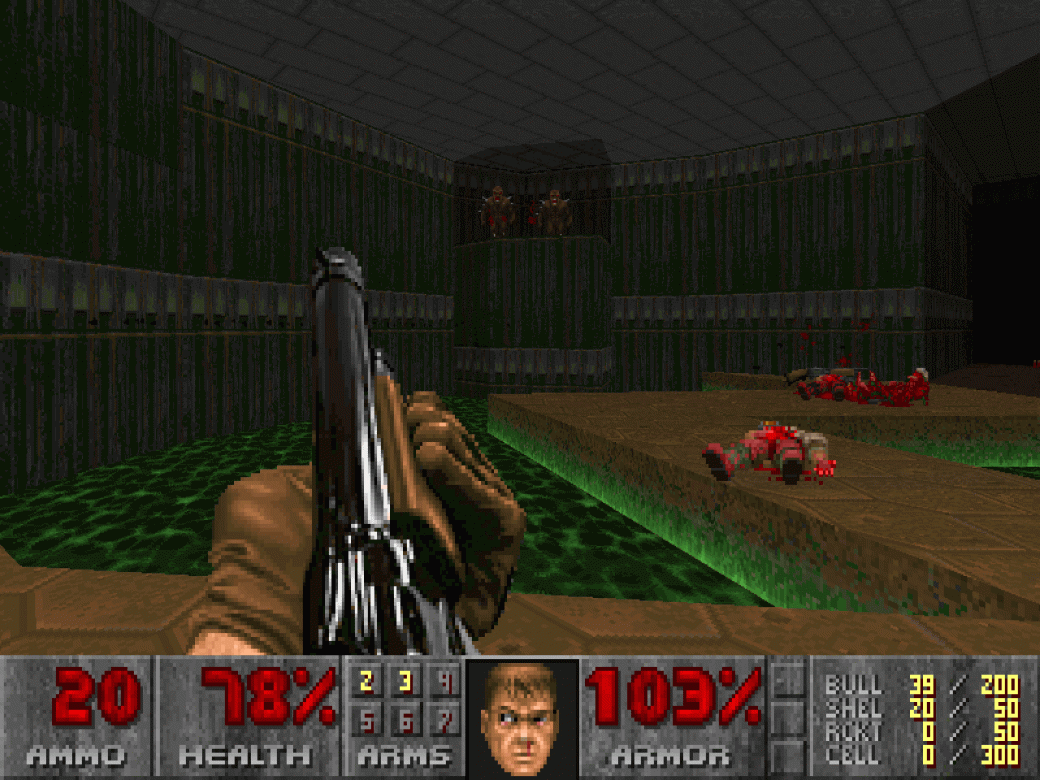 Скриншот игры DOOM 