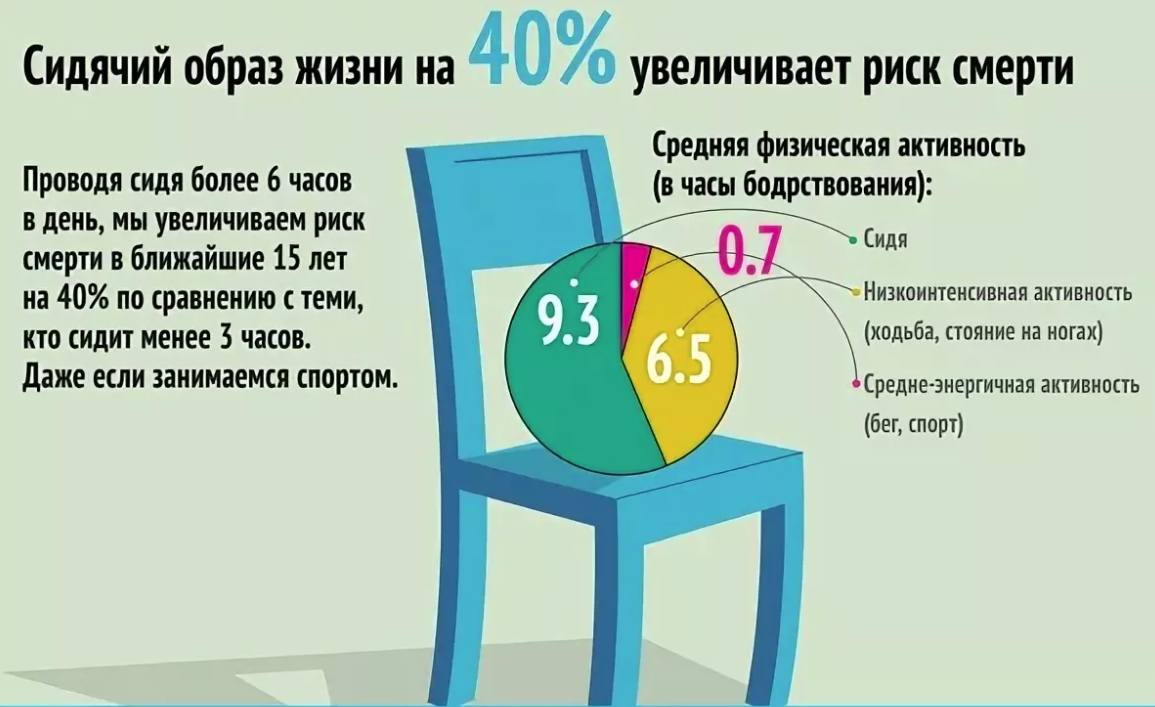 Малоподвижный образ жизни проект